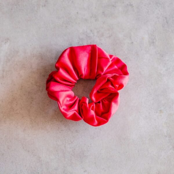 Satin scrunchie product photo